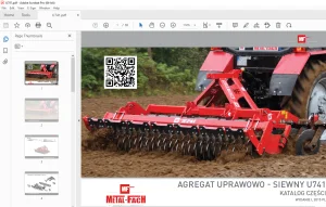 Metal-Fach AGREGAT UPRAWOWO - SIEWNY U741 KATALOG CZĘŚCI PDF