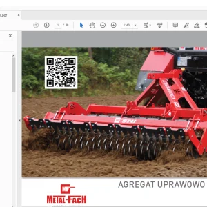 Metal-Fach AGREGAT UPRAWOWO - SIEWNY U741 KATALOG CZĘŚCI PDF
