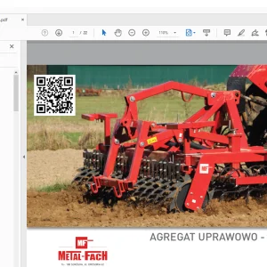 Metal-Fach AGREGAT UPRAWOWO - SIEWNY U818 KATALOG CZĘŚCI PDF