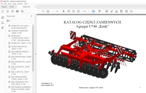 Metal-Fach Agregat U740 KATALOG CZĘŚCI ZAMIENNYCH - PDF DOWNLOAD