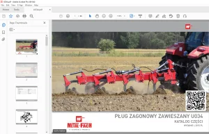 Metal-Fach PŁUG ZAGONOWY ZAWIESZANY U034 KATALOG CZĘŚCI PDF