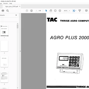 Nordsten Seed Drill Agri Plus 2000 Parts Manual - PDF DOWNLOAD