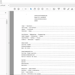Nordsten Seed drill CLL 600 Parts Manual - PDF DOWNLOAD