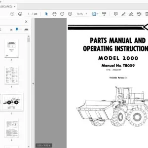 O&K 2000 Parts & Operating Manual 2022697 - PDF DOWNLOAD