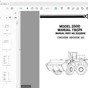 O&K 2500 PARTS MANUAL 2022948 - PDF DOWNLOD