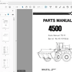 O&K 4500 Parts Manual 4602577 - PDF DOWNLOAD