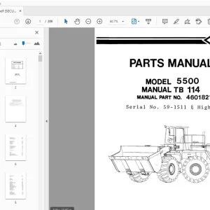 O&K 5500 PARTS MANUAL 4601821 - PDF DOWNLOAD