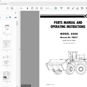 O&K 6000 Operating & Parts Manual 2022695 - PDF DOWNLOAD