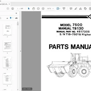 O&K 7500 PARTS MANUAL 4617305 - PDF DOWNLOAD