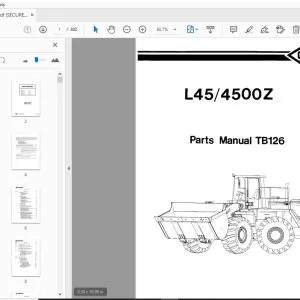 O&K L45/4500Z Parts Manual - PDF DOWNLOAD