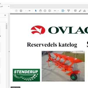 Ovlac SF Reservedels katelog - PDF DOWNLOAD