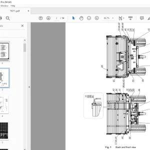 PRONAR T671 TRAILER THREE-SIDE DUMPER Parts Manual PDF