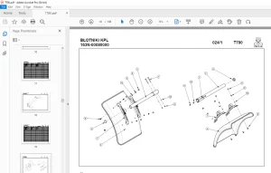 PRONAR T780 PRZYCZEPA ROLNICZA KATALOG CZĘŚCI ZAMIENNYCH PDF