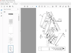 PZ Zweegers CM168 Parts Manual - PDF DOWNLOAD