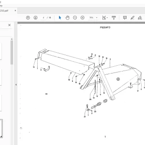 PZ Zweegers CM250 Mower Parts Manual - PDF DOWNLOAD