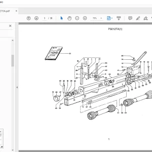 PZ Zweegers CM270A Mower Parts Manual - PDF DOWNLOAD