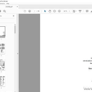 Pottinger 2500 B Muck Spreader Parts Manual - PDF DOWNLOAD