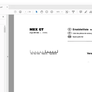 Pottinger MEX GT Forage Harvester Parts Manual - PDF DOWNLOAD