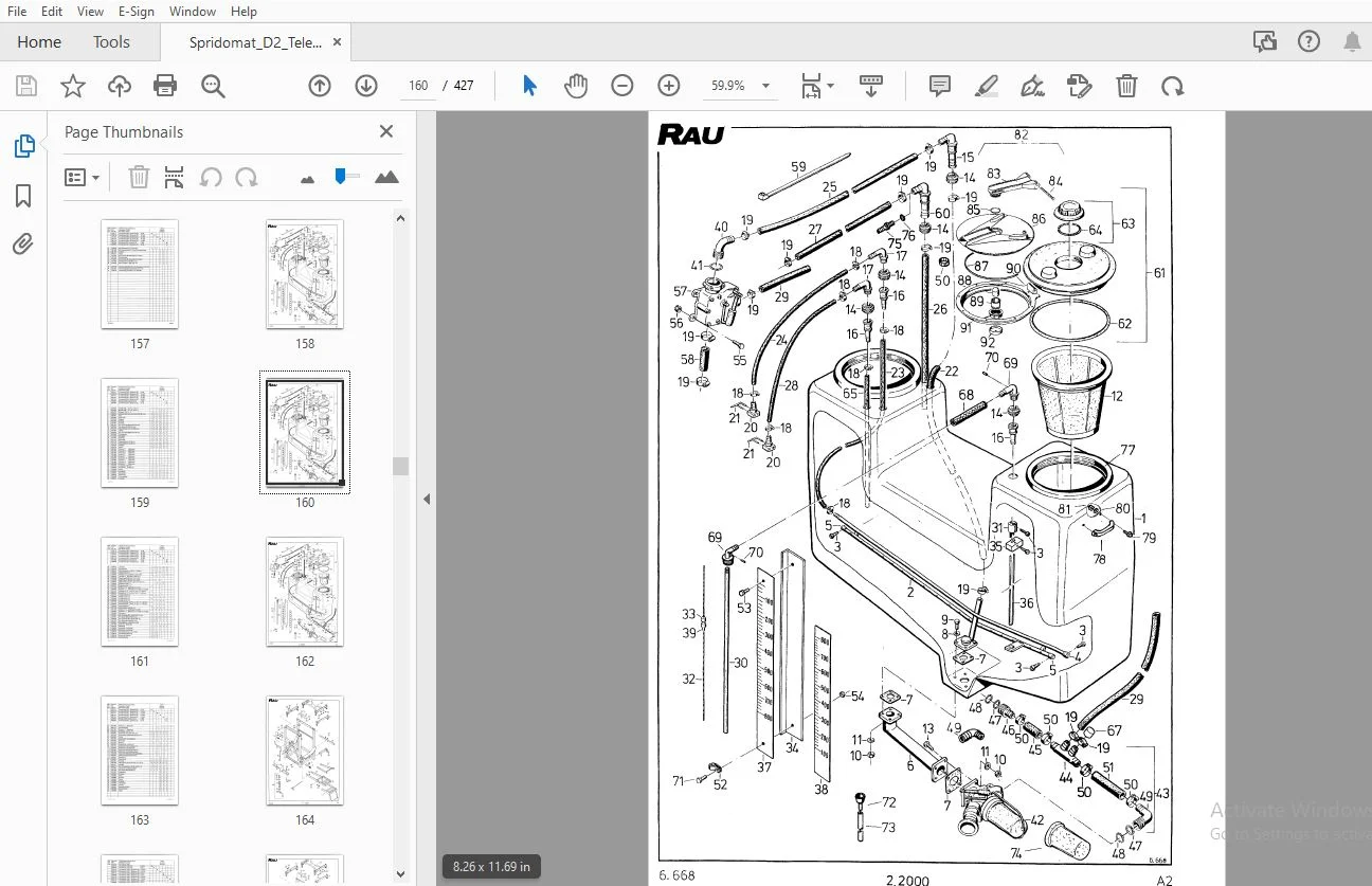 RAU SPRiDOMAT D2 with TELEMAT TX OPERATION & PARTS MANUAL - PDF DOWNLOAD - Image 4
