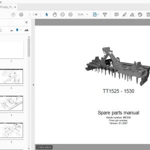 RAU TOPTILLER TT1525-1530 PARTS MANUAL - PDF DOWNLOAD