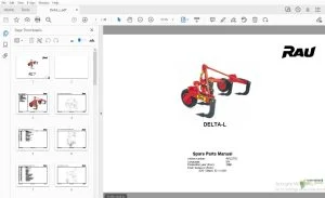 Rau Delta-L Parts Manual 2000 - PDF DOWNLOAD