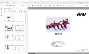 Rau Delta-PL Parts Manual 2001 - PDF DOWNLOAD