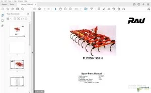 Rau Flexsik 308H Parts Manual 1998 - PDF DOWNLOAD