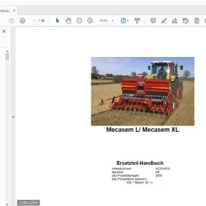 Rau Mecasem L Mecasem XL Ersatzteil-Handbuch 2007 - PDF DOWNLOAD
