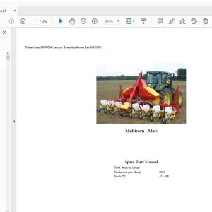 Rau Multicorn Mais Parts Manual 2006 - PDF DOWNLOAD