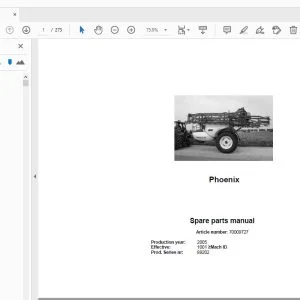 Rau Phoenix Parts Manual 2005 - PDF DOWNLOAD