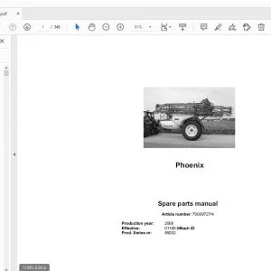 Rau Phoenix Parts Manual 2008 - PDF DOWNLOAD