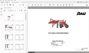Rau Polymag 2PM/2PMH/PM800 Parts Manual 2006 - PDF DOWNLOAD