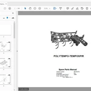 Rau Polytempo Tempospir Parts Manual 2006 - PDF DOWNLOAD