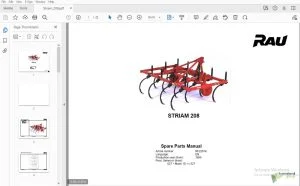 Rau Striam 208 Parts Manual 1999 - PDF DOWNLOAD