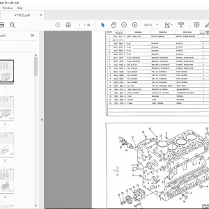 Schaffer Lader Kubota V1902 Parts Manual - PDF DOWNLOAD