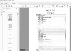 Shantui SD10YE Bulldozer Parts Manual - PDF DOWNLOAD