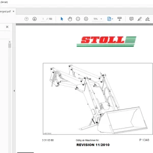 Stoll ROBUST F 5 - 71 HEPM / HDPM Parts Manual - PDF DOWNLOAD