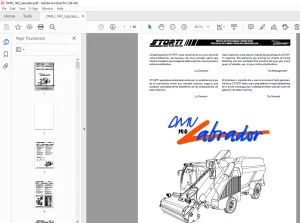 Storti DMU 140 Labrador Parts Manual - PDF DOWNLOAD