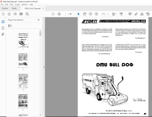 Storti DMU Bull Dog Parts Manual - PDF DOWNLOAD