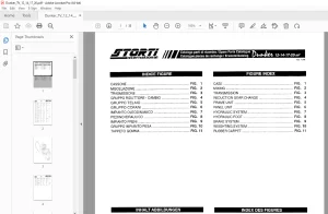 Storti Dunker 12-14-17-20 m3 Wagen Parts Manual - PDF DOWNLOAD