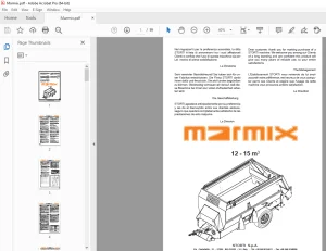 Storti Marmix 12-15 m3 Parts Manual - PDF DOWNLOAD