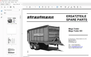 Strautmann Mega Trailer Mega Trailer DO ERSATZTEILE - PDF DOWNLOAD