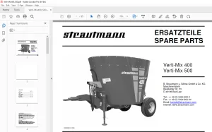 Strautmann Verti-Mix 400 & 500 ERSATZTEILE - PDF DOWNLOAD