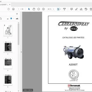 Terramak A2000T Catalogo De Partes - PDF DOWNLOAD