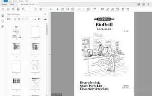 Vaderstad BioDrill BD CR, RS, RX Parts Manual 900230 - PDF DOWNLOAD