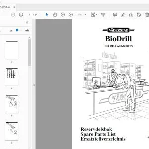 Vaderstad BioDrill BD RDA 600-800CS Parts Manual 900244 - PDF DOWNLOAD