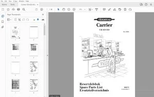 Vaderstad Carrier CR 420-820 Parts Manual 900272 - PDF DOWNLOAD