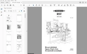 Vaderstad RST 450-1030 Parts Manual 900204 - PDF DOWNLOAD