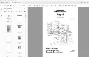 Vaderstad Rapid RDA 600-800S Parts Manual 900288 - PDF DOWNLOAD