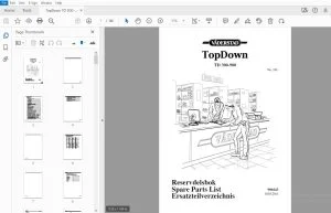 Vaderstad TopDown TD 300-900 Parts Manual 900243 - PDF DOWNLOAD
